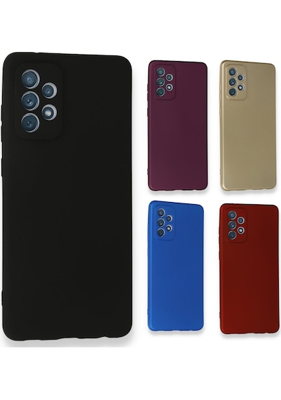 Samsung Galaxy Uyumlu A52 (A525) Kilif Fitcase Premiums Silikon Arka Kap 489993594