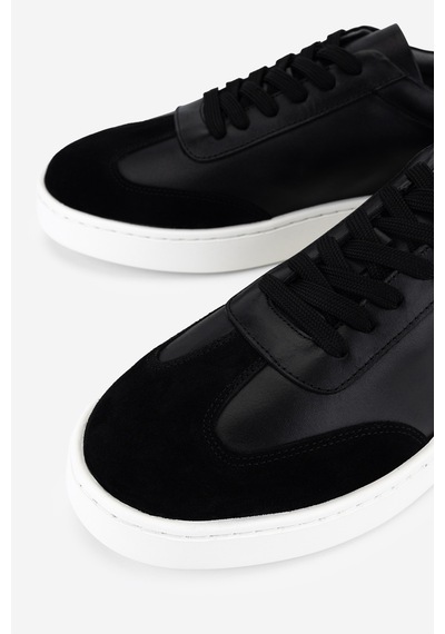Valmenti Erkek Hakiki Deri Siyah Sneakers & Spor Ayakkabı 04 4407 Erk Ayk Y26 Sıyah Kmbn