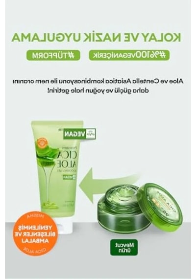 %95 Cica Aloe Kompleksi İçeren Nemlendirici Jel 300 Ml