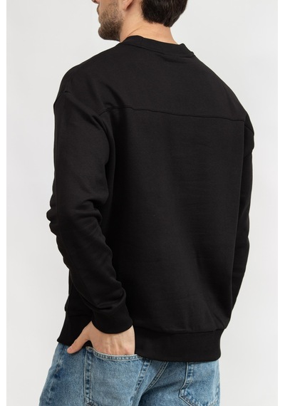 Calvin Klein Calvın Kleın Erkek Sweatshırt K10k113763-beh K10k113763-beh Siyah Siyah