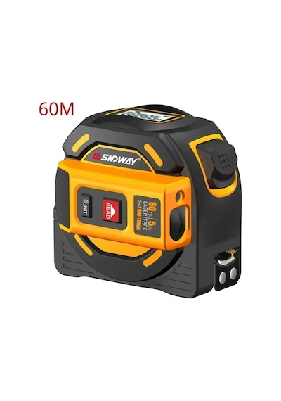 5 Metre Mezura Taşınabilir Lazer Ile Ingilizce Sürüm Sndway Telemetre Sw-tm60a 60m