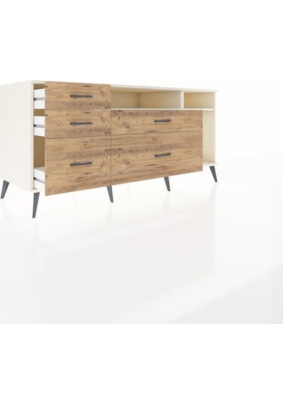 Kronos Konsol 2 Raflı 5 Çekmeceli 176x59x83 Aytaşı-aytaşı/çam Aytaşı/çam Kronos Konsol 2 Raflı 5 Çekmeceli 176x59x83 Aytaşı-aytaşı/çam Aytaşı/çam