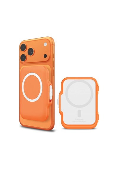 Magsafe Destekli Cüzdan Tintap Mag Fit 6 Kartlık Mat Orange - Afa11381 01