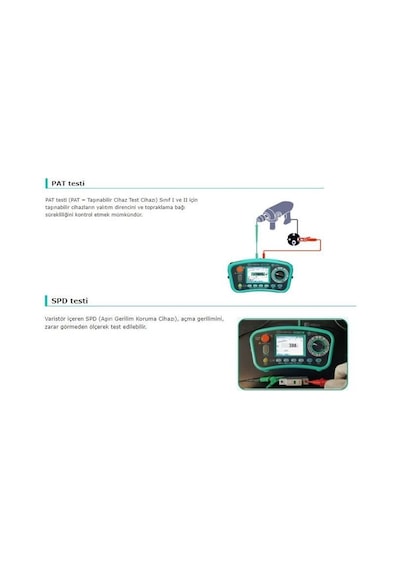 Kyoritsu Kew 6516Bt Çok Fonksiyonlu Elektrik Tesisat Test Cihazı