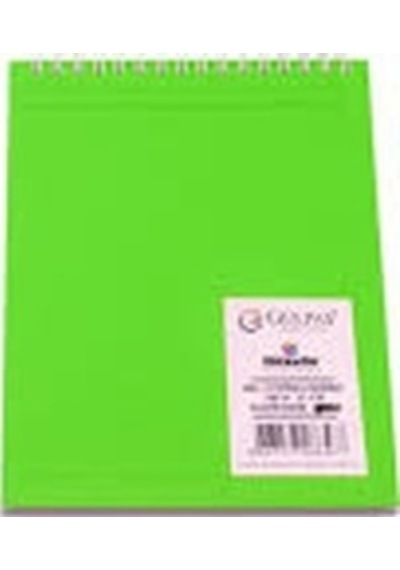 Gülpaş A4 Spiralli Bloknot 100 Yaprak 21 x 30 Kareli 657