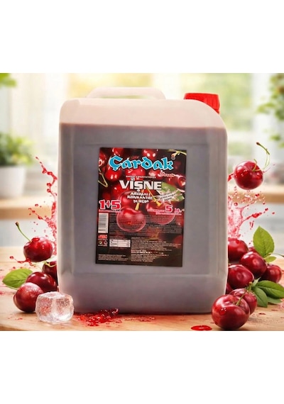 Beyaz Çardak 1+5 Vişne Aromalı Şurup Konsantre