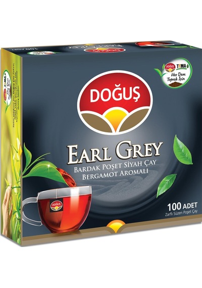 Doğuş Earl Grey Bardak Poşet Çay 100 Adet