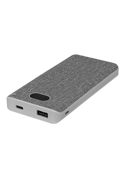 S-link Ip-g10rw 10000mah Kablosuz Usb+type-c+micro Gri Lcd Ekranlı Taşınabilir Pil Şarj Cihazı Açık Gri