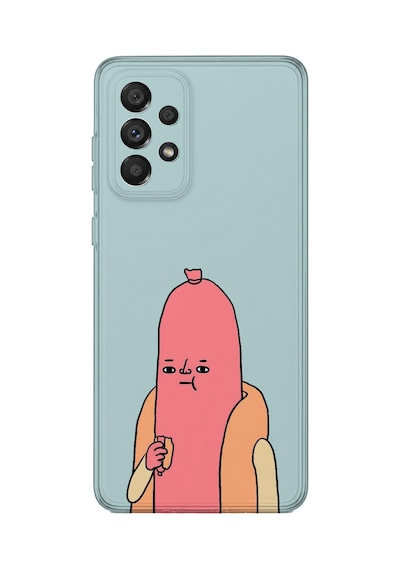 Samsung Galaxy M52 Uyumlu Baskılı Şeffaf Telefon Kılıfı Koleksiyon: Memecraft Studio 5