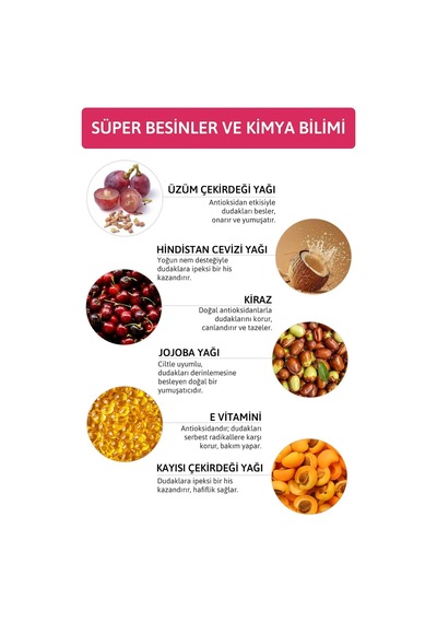 Cherry Lip Oil Gloss Dolgunlaştırıcı Efekt Nemlendirici, Parlatıcı Simli Dudak Yağı 5 Ml, Kiraz