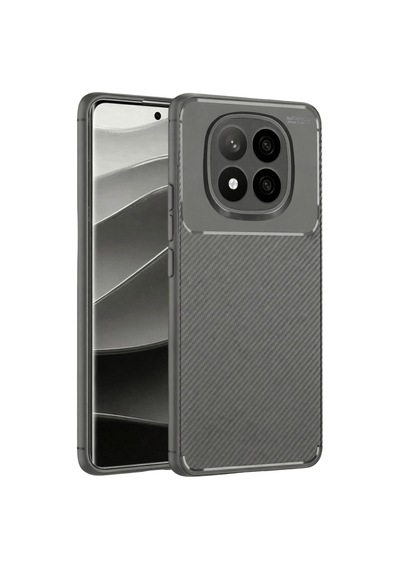 Redmi Note 14 Pro Plus Kılıf Auto Focus Karbon Kapak - Gri Bzsxx00 1