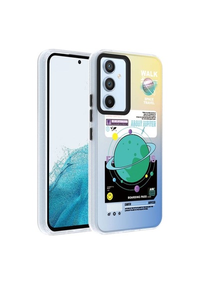Samsung Galaxy A14 Uyumlu Kılıf Gezegen Temalı Telefon Kılıfı Kapak
