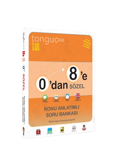 Tonguç Akademi 8.Sınıf 0’Dan 8’E Konu Anlatımlı Soru Bankası Set