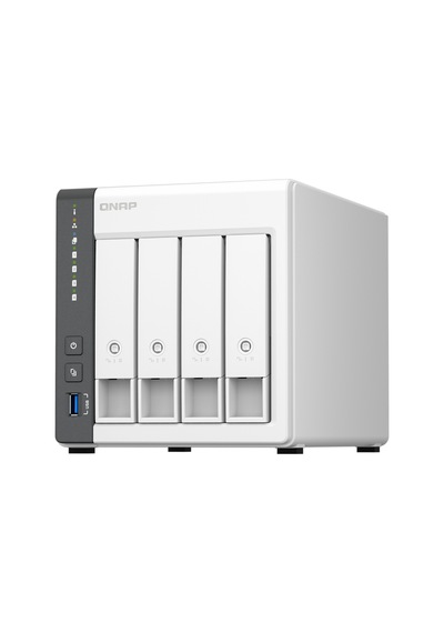 Qnap 4diskli Arm Qc-4gb Ram-2.5gbe Nas Server Ts-433-4g Distribütör li