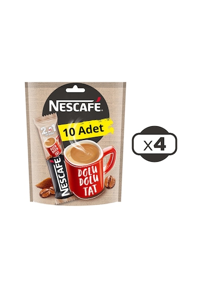 Nescafe 2 si 1 Arada Kahve 4 x 10'lu