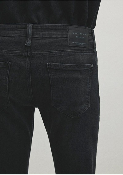 Mavi Erkek Jake Deep Smoke Lux Black 0042286544 Gri