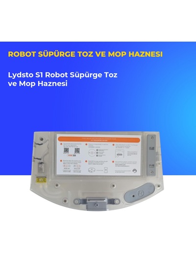 Lydsto S1 Robot Süpürge Toz Ve Mop Haznesi