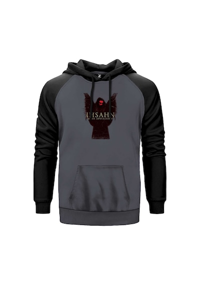 Ihsahn The Adversary Gri Renk Reglan Kol Sweatshirt Gri