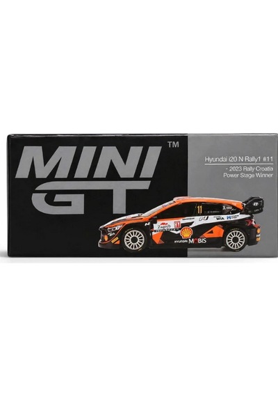 Mini Gt 1/64 Hyundai İ20 N Rally1 Power Stage Winner