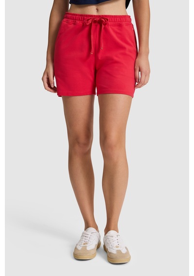 U.s. Polo Assn. Kadın Kırmızı Şort Örme 50323525-vr030