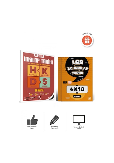 Arı 2027 8. Sınıf T.c. İnkilap Tarihi Haftalık Kazanım Deneme Seti 2 Kitap Bigelio Ve Arı Yayınları