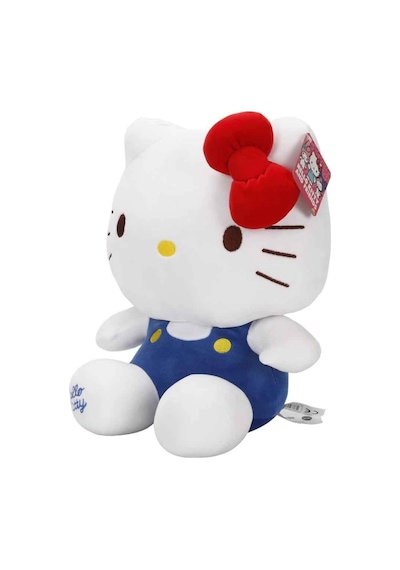 Mey İthalat S00006116 Peluş H.kıtty S4 Mavi Tulumlu 35cm