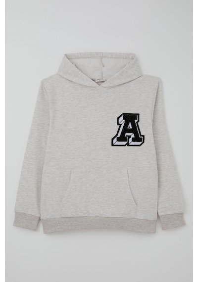 Breeze Erkek Çocuk Sweatshirt A Harfi Yazı Nakış Armalı 9-14 Yaş, Bej Melanj Bej Melanj Breeze Erkek Çocuk Sweatshirt A Harfi Yazı Nakış Armalı 9-14 Yaş, Bej Melanj Bej Melanj