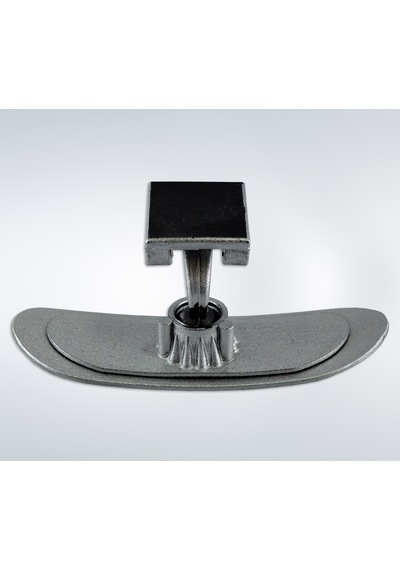 Ova-3 Dik-Eğik Kollu Universal Iç Dikiz Aynası 16X4 Cm Gri