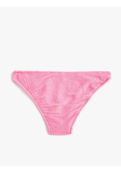 Koton Dokulu Bikini Altı Pembe 4sak00104mm Gül