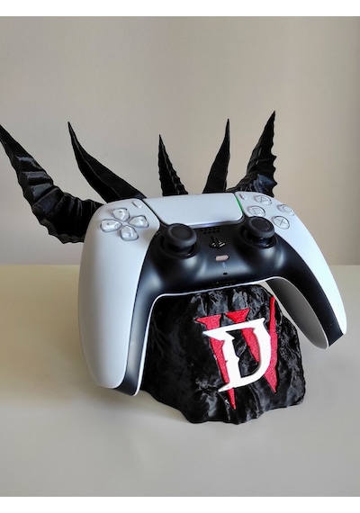 Diablo Dekoratif Kol Tutucu, Joystick Kumanda Standı, Xbox / Ps4 / Ps5 Uyumlu