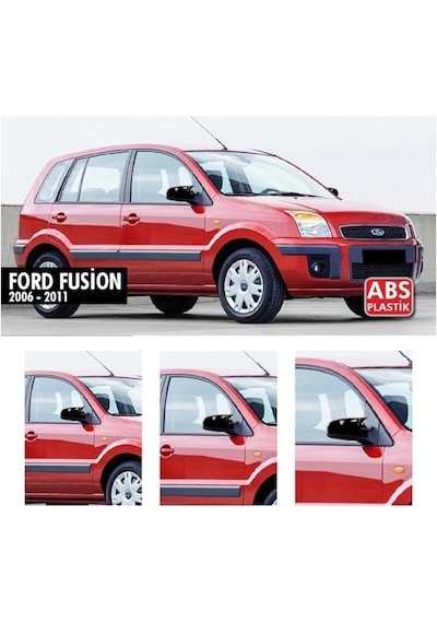 Ford Fusion 2006 2012 Yarasa Ayna Kapak. Parlak Siyah