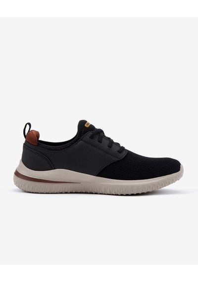 Skechers Delson 3.0 - Mooney Erkek Siyah Günlük Ayakkabı 210239 Blk Siyah