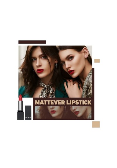 Note Cosmetics Mattever Lipstick 07 Whisper Talks Yarı Mat Saten Bitişli Ruj, Nude 00