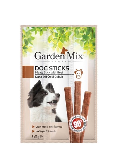 Garden Mix Dog Stıcks 3x11 Gr