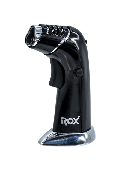 Rox Bs-830 Üç Alev Çıkışlı Bütan Gaz Torch   Pürmüz Siyah