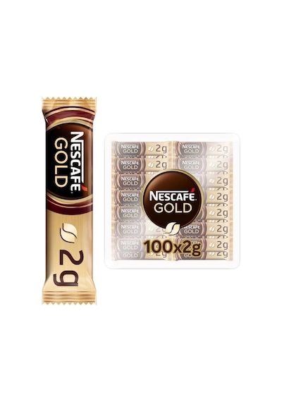 Nescafe Gold Kahve 2 Gr X 100 Adet Çözünebilir