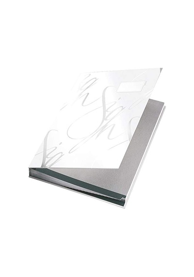 Leitz Design İmza Dosyası-18 Bölmeli, Gri