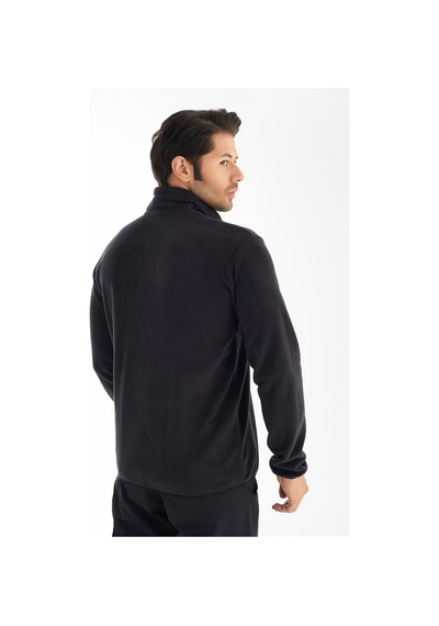 Crozwise Yarım Fermuarlı - Erkek Antrasit Spor Polar - 6036-06