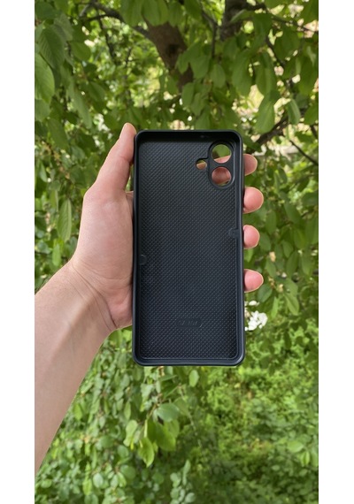 Samsung Uyumlu Galaxy A07 Yılan Desenli Kabartma Dokulu Kılıf Sarı