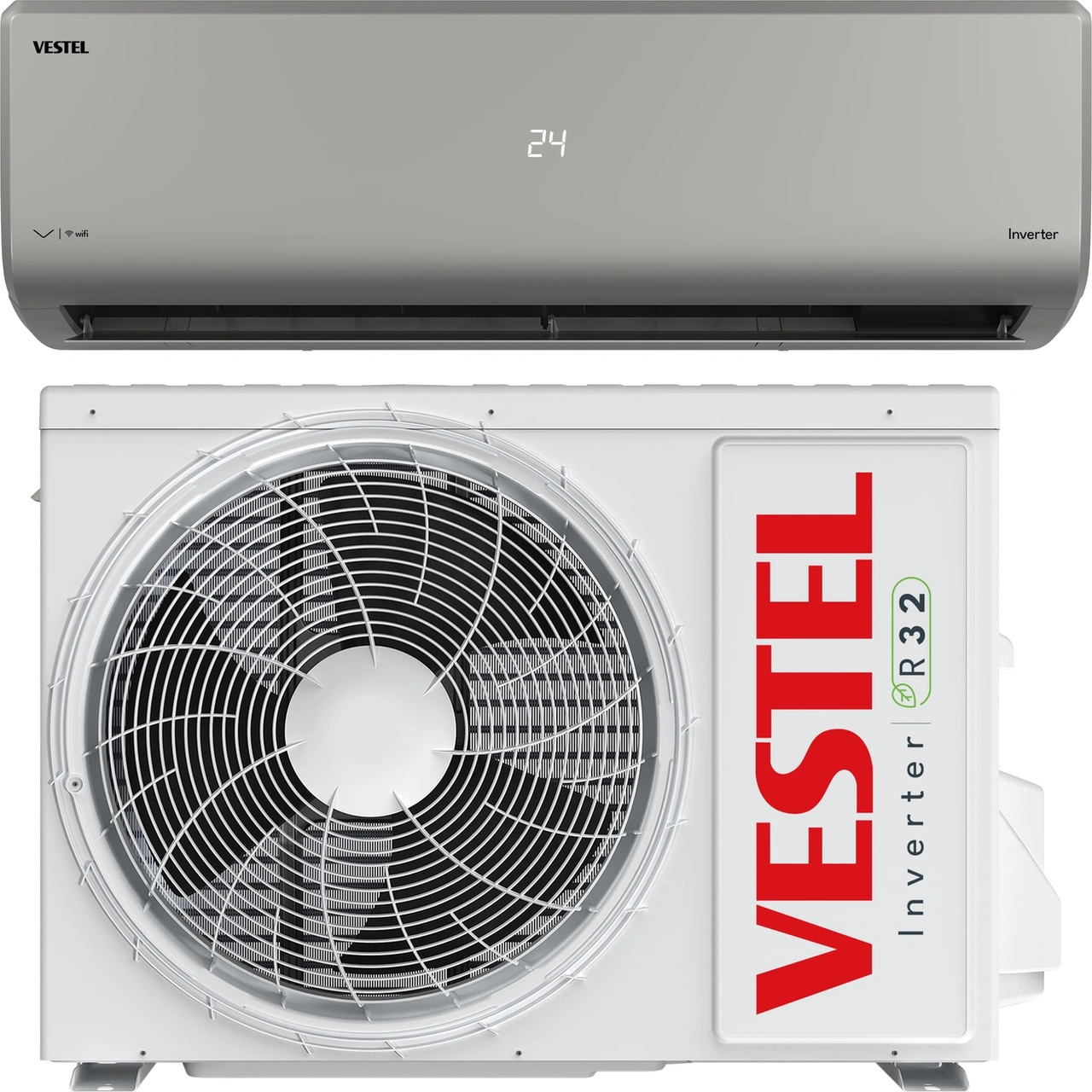 Vestel Vega Plus Inverter G 096 A++ 9000 BTU WIFI Duvar Tipi Klima