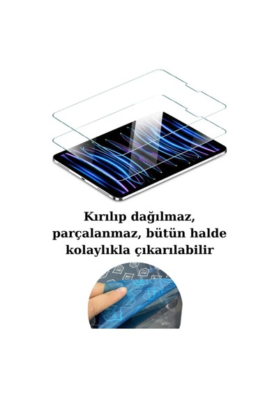 Huawei Matepad 12x Nano Ekran Koruyucu Darbeye Tam Dayanıklı Esnek Nano 9h Şeffaf