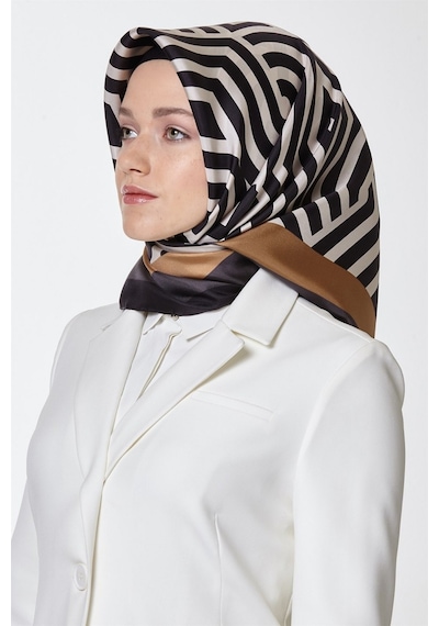 Armine Özel Nostalji Serisi Twill İpek Eşarp Modelleri 8153D-36