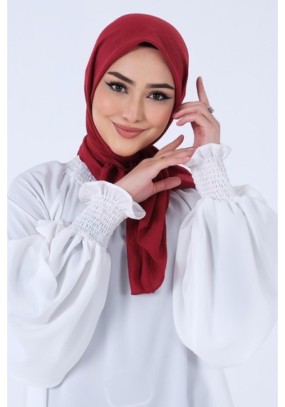 Harem Scarf Amor Eşarp - Bordo Bordo