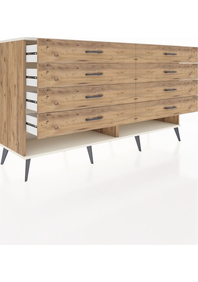 Hyperion Konsol 8 Çekmeceli 176x44x99 Çam-aytaşı/çam Çam-aytaşı/çam Hyperion Konsol 8 Çekmeceli 176x44x99 Çam-aytaşı/çam Çam-aytaşı/çam