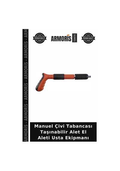 Manuel Çivi Tabancası Taşınabilir Alet El Aleti Usta Ekipmanı