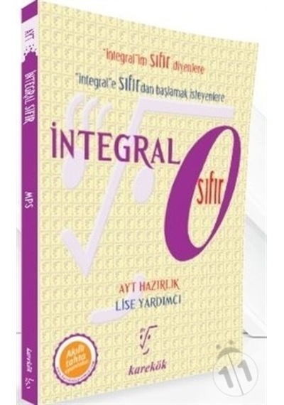 Karekök Yayınları Ayt Integral Sıfır
