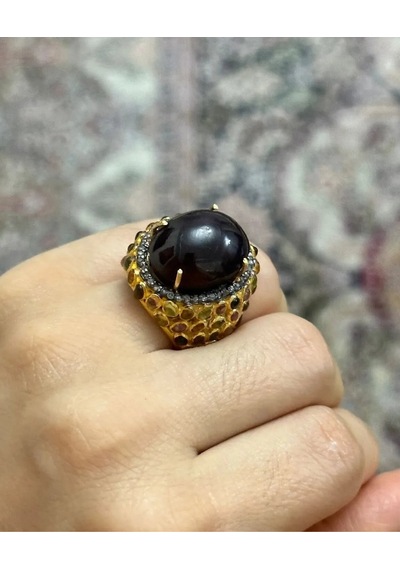 Star Ruby Elmas Yüzük 084