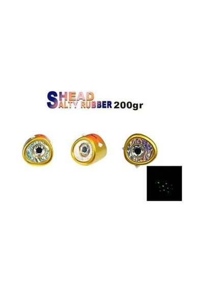 Fujin Salty Rubber Head 200gr Kafa 10 Orange Glow Gold
