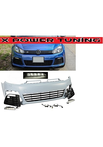 Vw Golf 6 2009.mk6 Abs Plastik Boyasız R20 Ön Tampon
