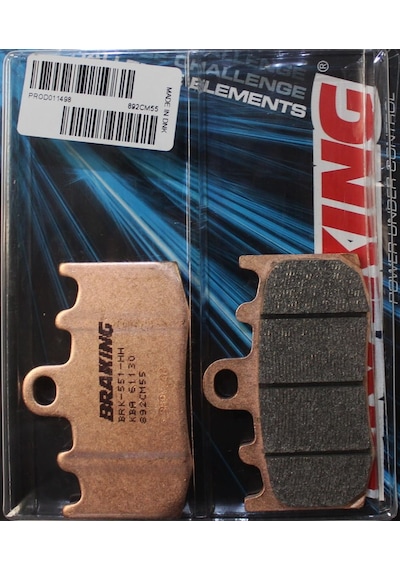 Bmw R 1150 Gs / Adv 1150 2004 Braking Sinterli Ön Fren Balatası 892cm55